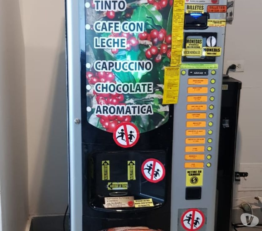 MAQUINAS DISPENSADORAS DE CAFE Y SNACK VENDING USADAS