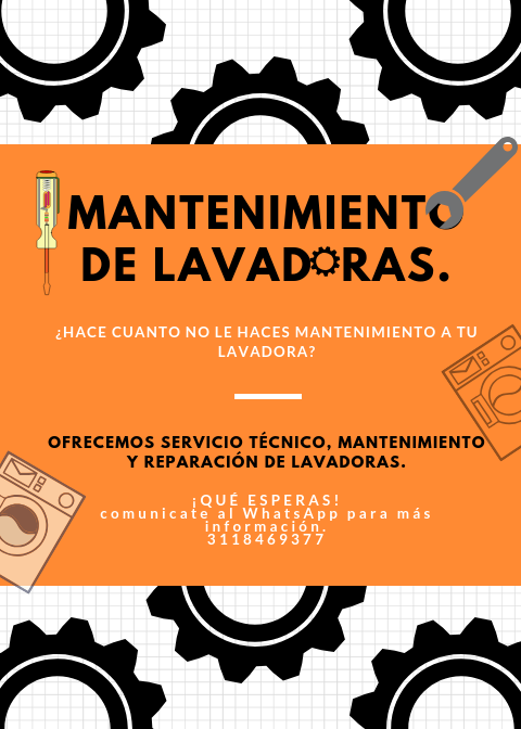 Mantenimiento de lavadoras