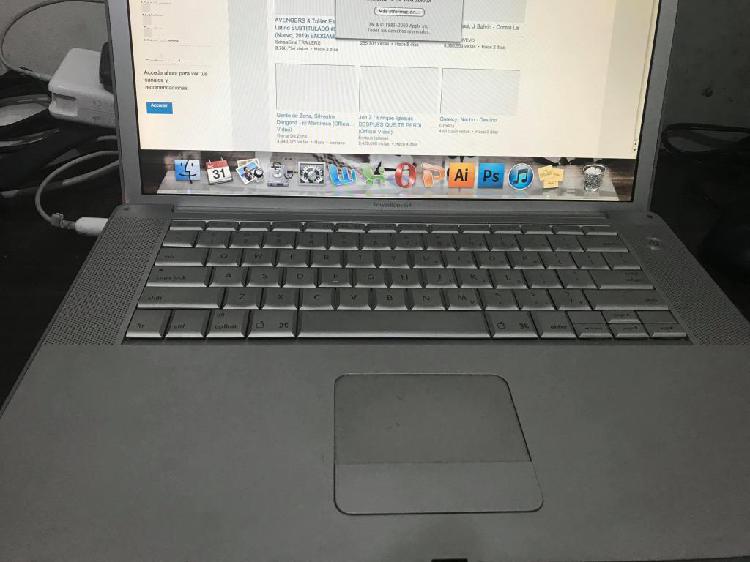 apple powerbook g4 15 con 160gb de disco sirve conectado a