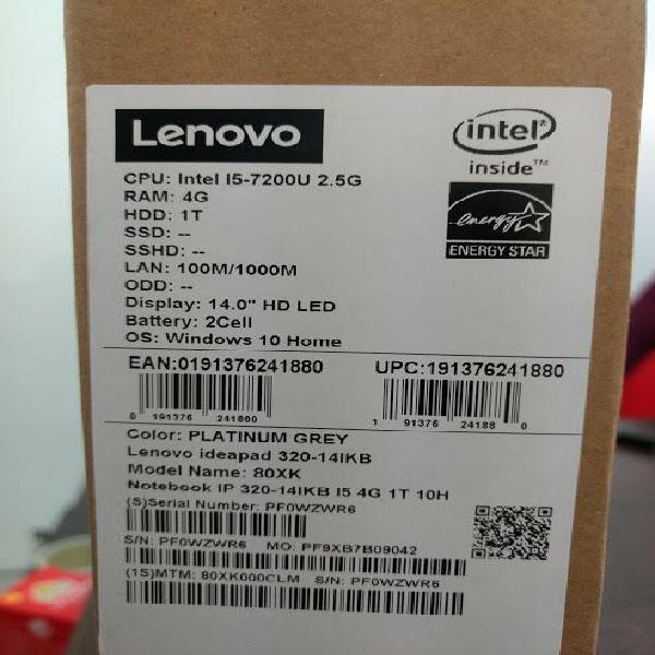 portatil core i5 lenovo ref 320 14 ikb 7 generacion