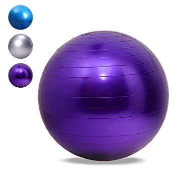 Balón antideslizante para gimnasia de 75 cm por  gramos