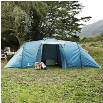 Carpa kimberly para 8 personas