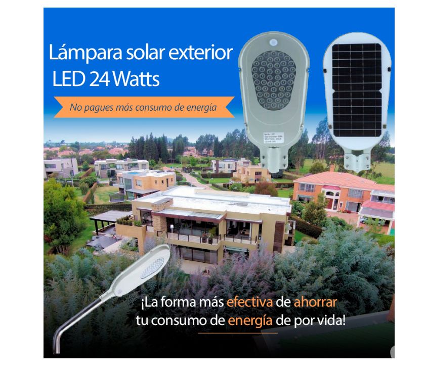 Lámparas solares para exteriores