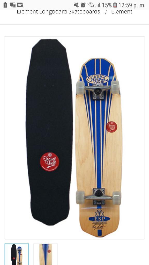 Longboard skate element
