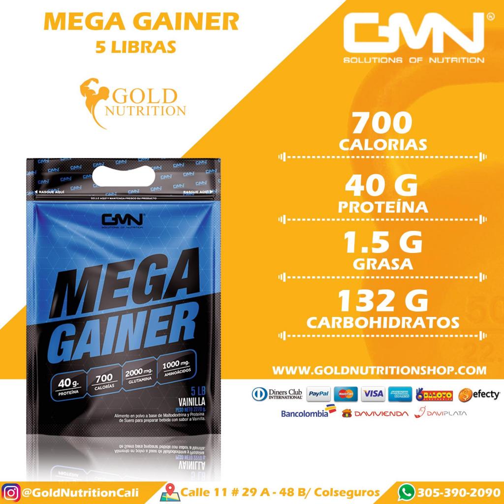 Mega Gainer 5 Libras Whatssap 