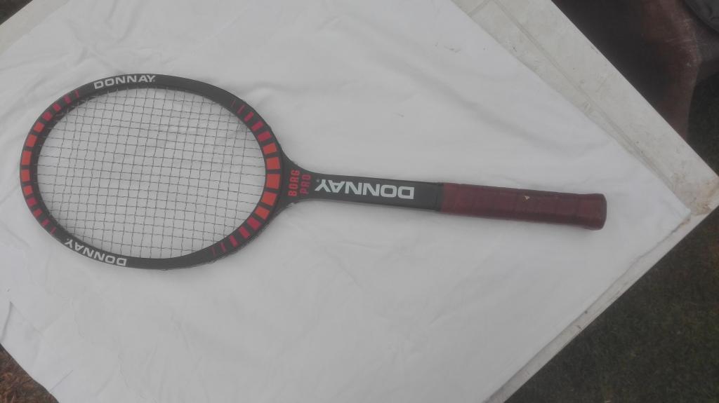 Raqueta de Tennis PRO BORG Donnay. Hecha en Bélgica