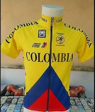 camisa de ciclismo santini original federacion nacionald e