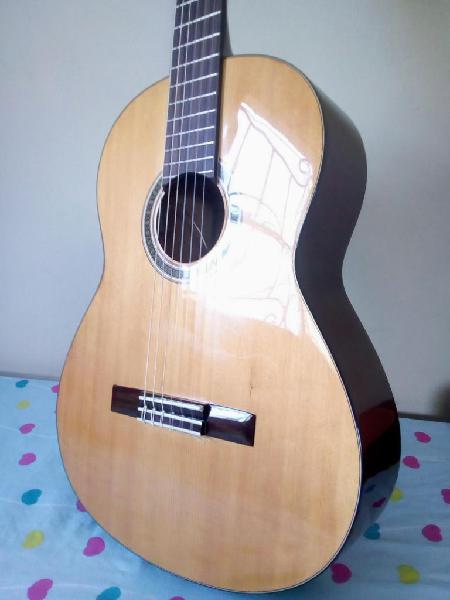 Hermosa guitarra electroacustica Yamaha CGX101A