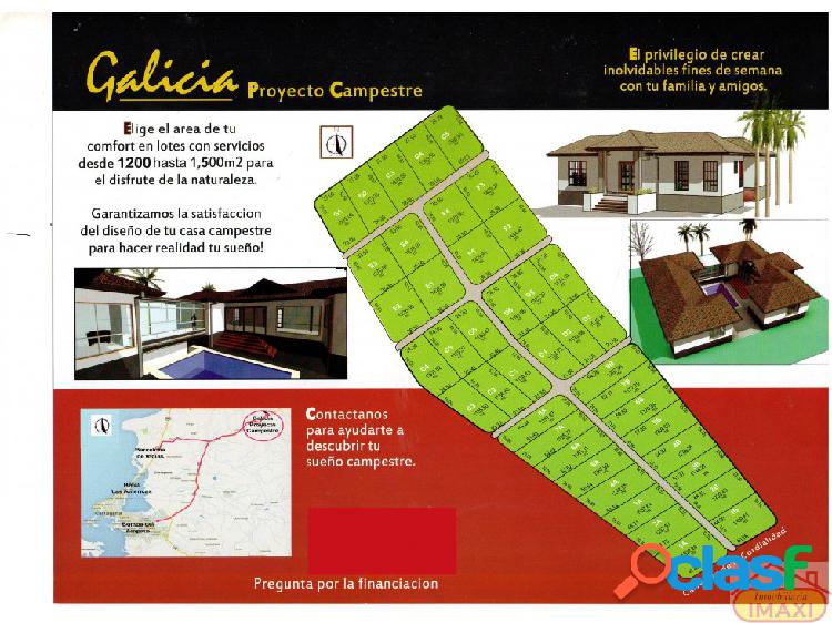 Lotes proyecto campestre
