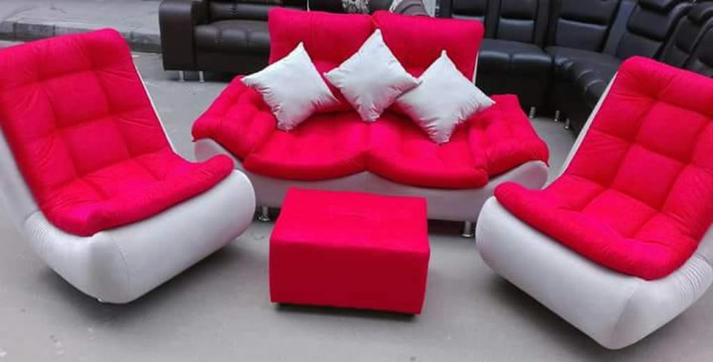 Sala Rojo Beige Linda