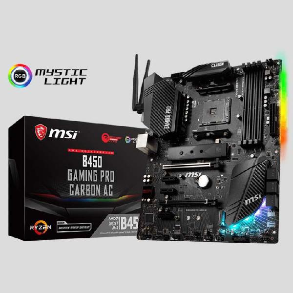 Board AMD MSI B450 Gaming Pro Carbon WiFi