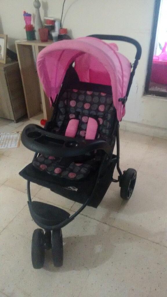 Coche para Bebé Rosado Marca Teknum