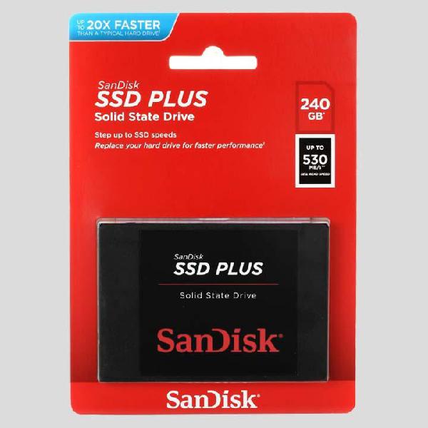Disco Duros SSD Sandisk Plus 240gb