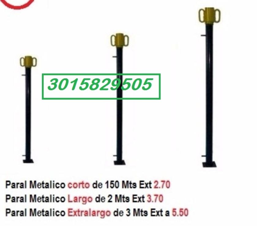 FORMALETA METALICA PARA COLUMNA CON ACCESORIOS