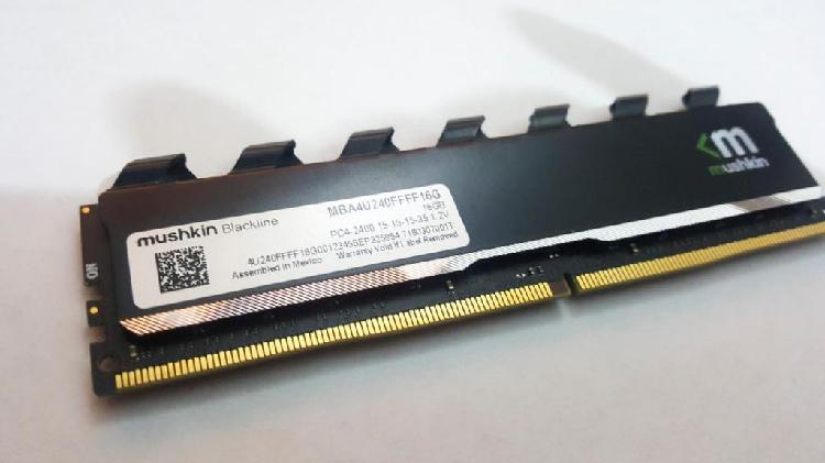 MEMORIA RAM Mushkin BLACKLINE DDR4 2400 16GB