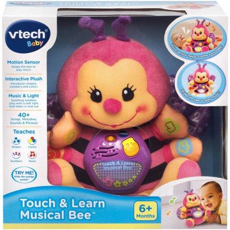 Peluche Touch And Learn Musical Bee Rosada Vtech