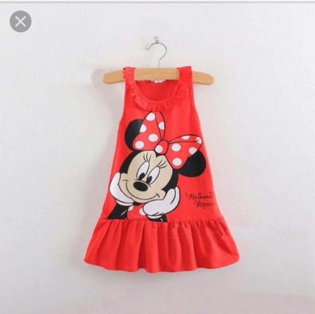 Vestido Minnie Mouse Talla 2