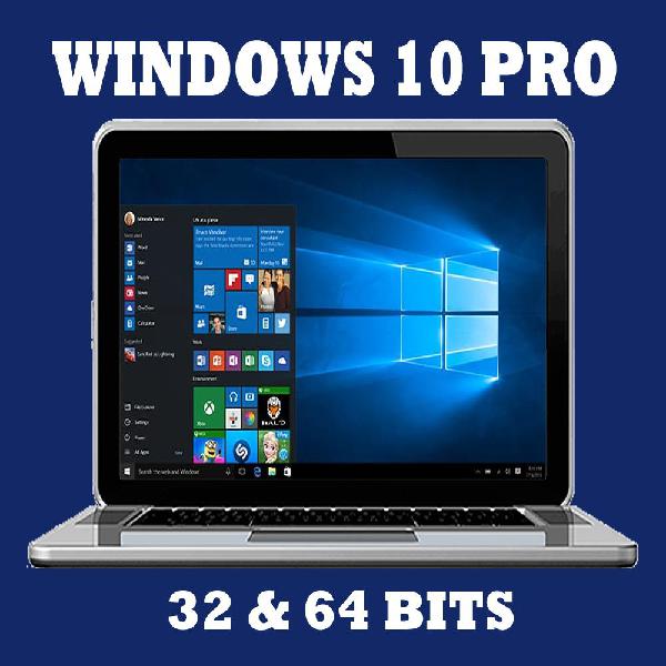 Windows 10 Pro 32 Y 64 Bits, Licencia Digital Original 1 Pc