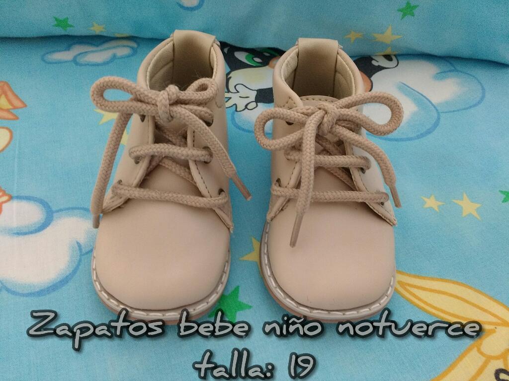 Zapatos Bebe Niño Notuerce Talla: 19