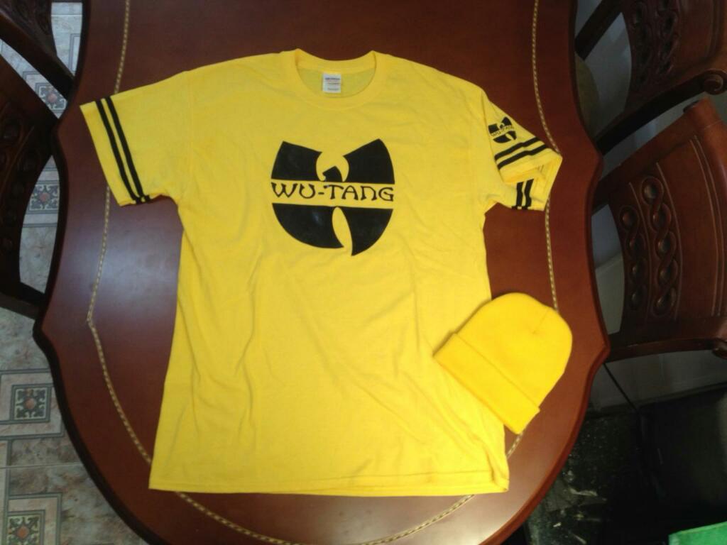 Camiseta Wu Tang Clan Y Gorro