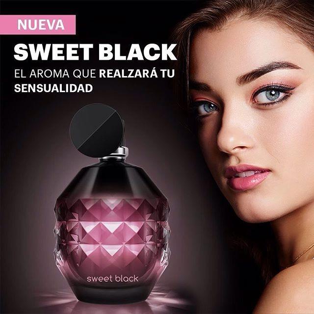 Perfume para mujer Sweet black original en promocion hoy dia