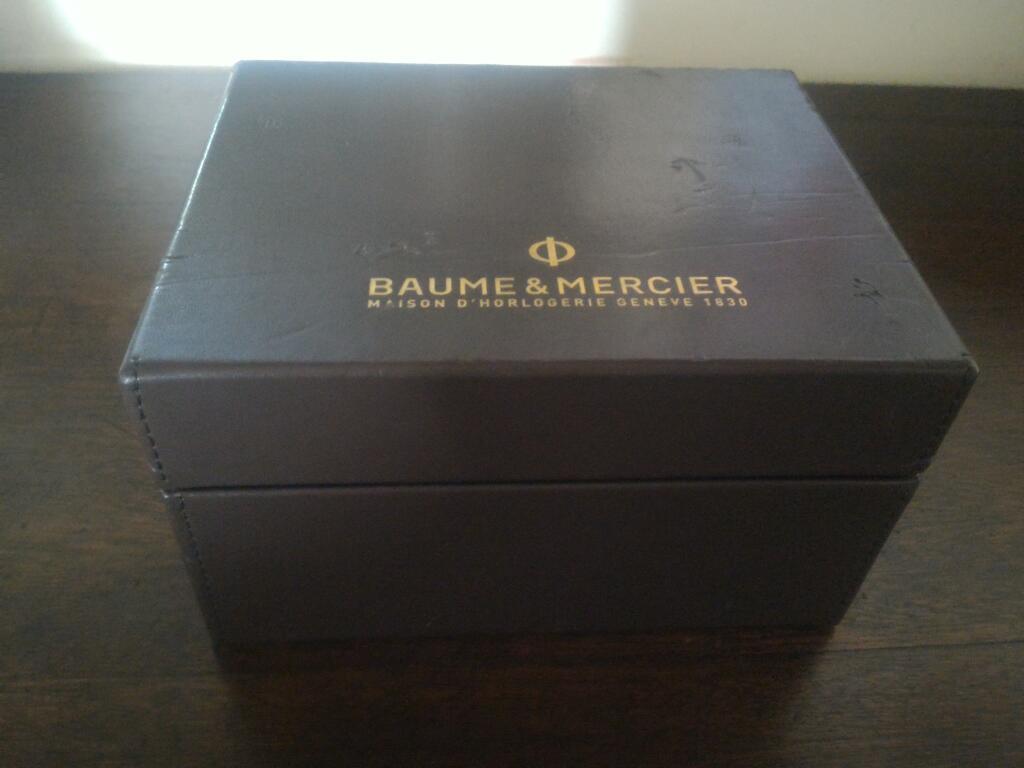 Reloj Baume Mercier Caja Estuche Orig.