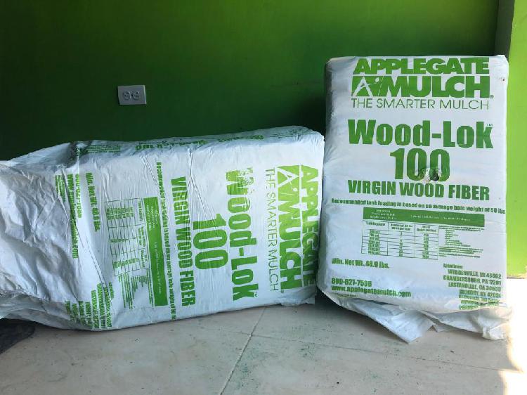 Suministro de fibra de madera Mulch para actividades de