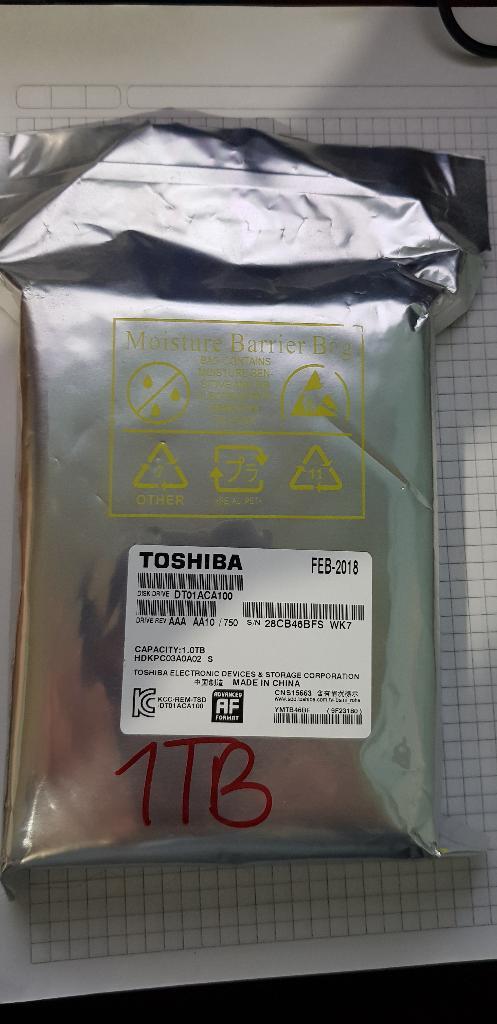 Disco Duro 1tb Toshiba Sata Pc