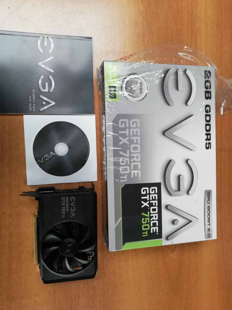 GEFORCE GTX 750 TI SOLO SE DESTAPO PARA PROBARLA ESTA NUEVA