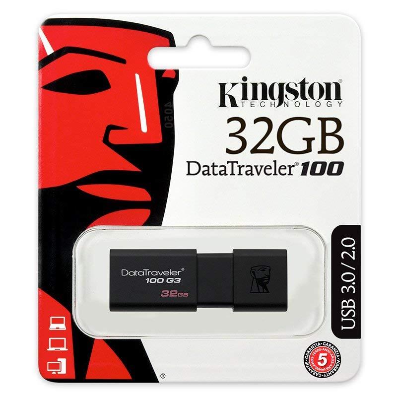 Memoria Flash USB 3.0 Kingston DataTraveler100 G3