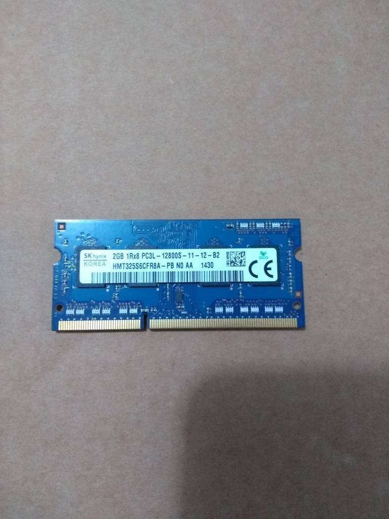 Memoria RAM PC3L de 2 GB