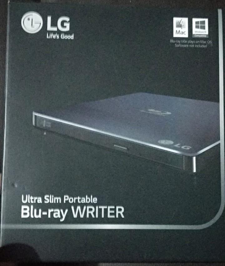 Unidad Externa Blu Ray Writer LG