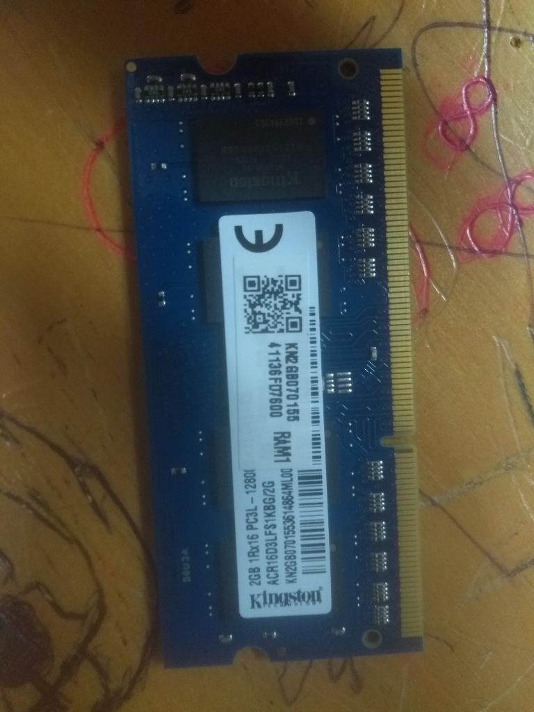 Vendo Meria Ram Ddr3 2gb