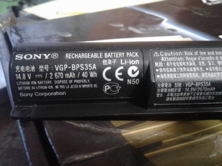 Bateria Original Sony Vaio Vgpbps35a Como Nueva