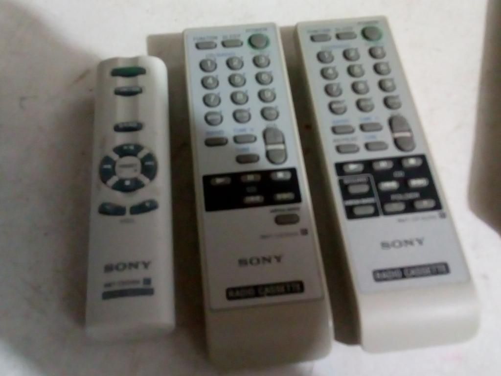 Controles Grabadora Sony Cd Y Mp3