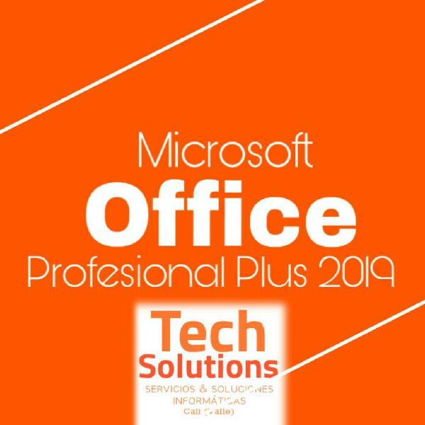 Office 2019 Profesionales Plus
