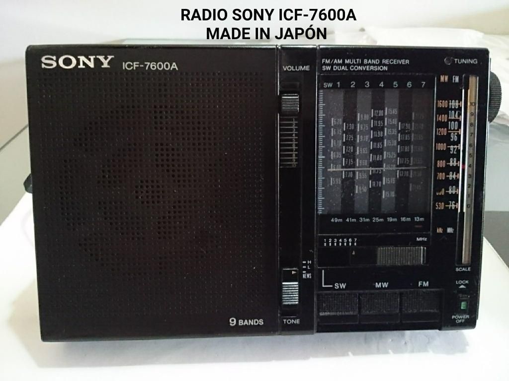 Radio Sony Multibandas Icf a Japon