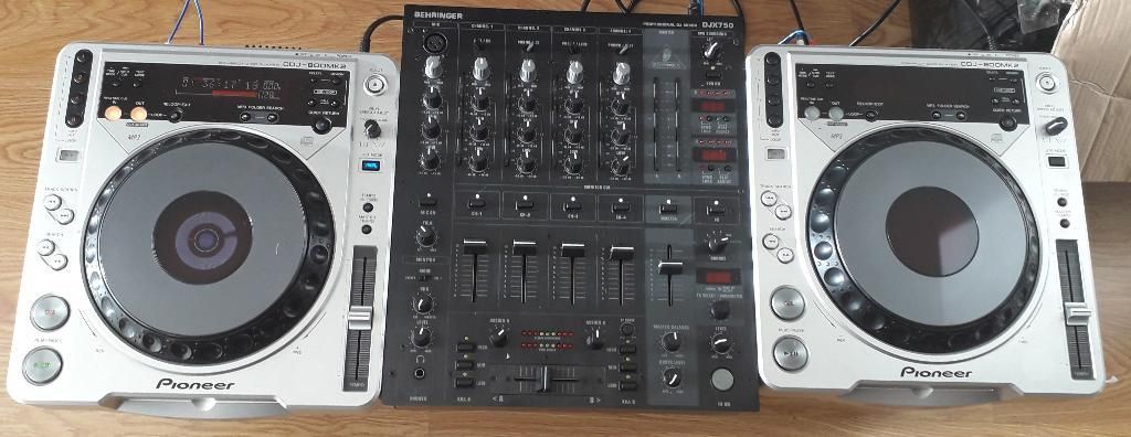 2piooner Cdj850 - Mixer Beringher