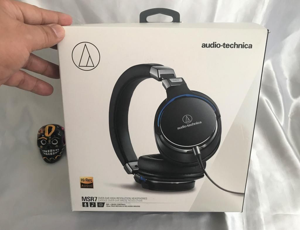 Audifonos Audio Technica ATH-MSR7 Negros Originales Nuevos