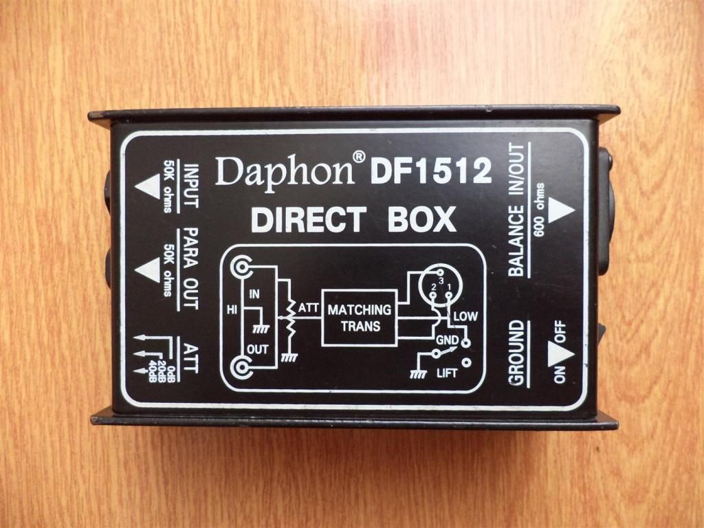 Caja Directa Daphon DF Direct Box En Perfecto Estado