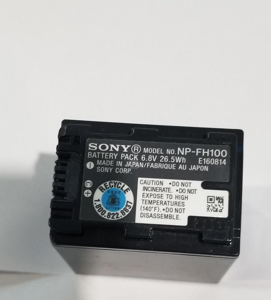 NP-FH100 Bateria de Larga Duracion para Sony Handycam