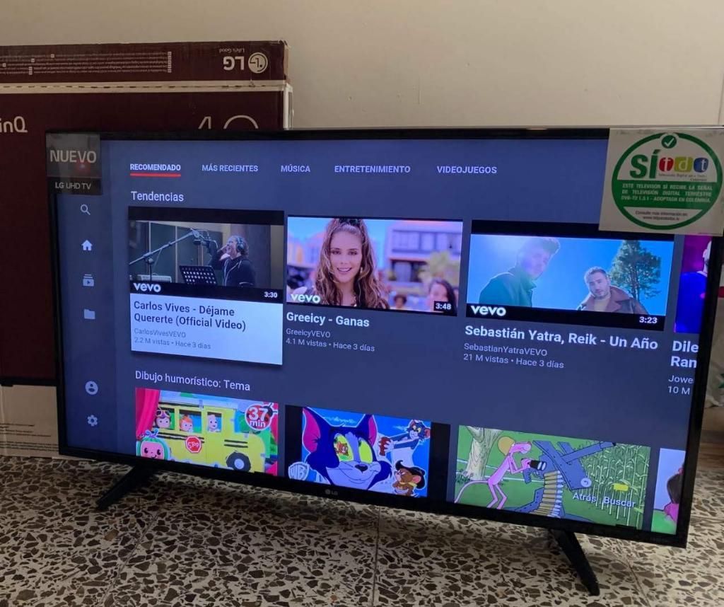 Tv Lg Smartv 43 4k Excelente Poco Uso