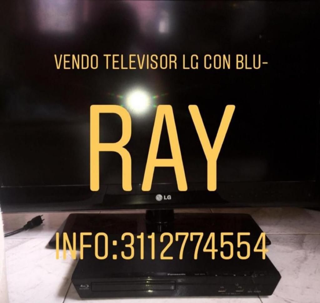 Vendo Televisor LG con Blu-Ray