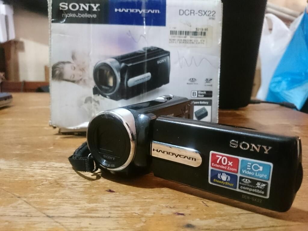 Video Camara Sony Dcrsx22