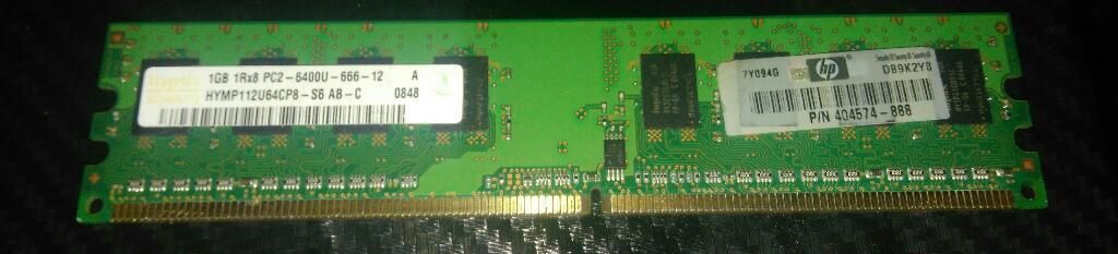 Ddr2 de 1gb Perfecto Estado