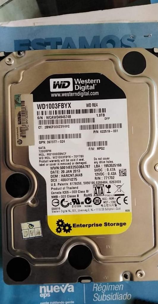 Disco Duro 1tb