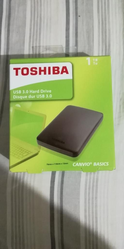 Discos Duros Toshiba 1 Tera Y de 3 Tera