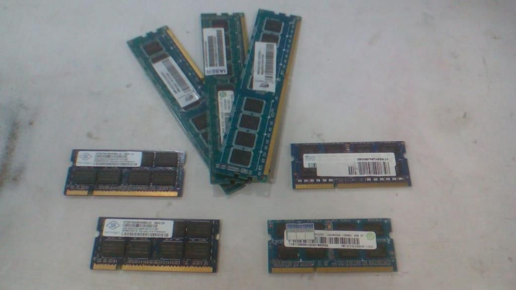 Memoria RAM DDR3DDR2 Portátil y PC