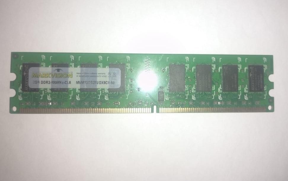 Memoria Ram DDR2 De 2GB Para PC De Mesa