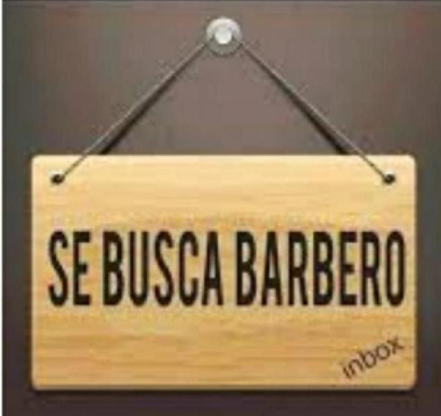 Se Necesita Barbero Urgente